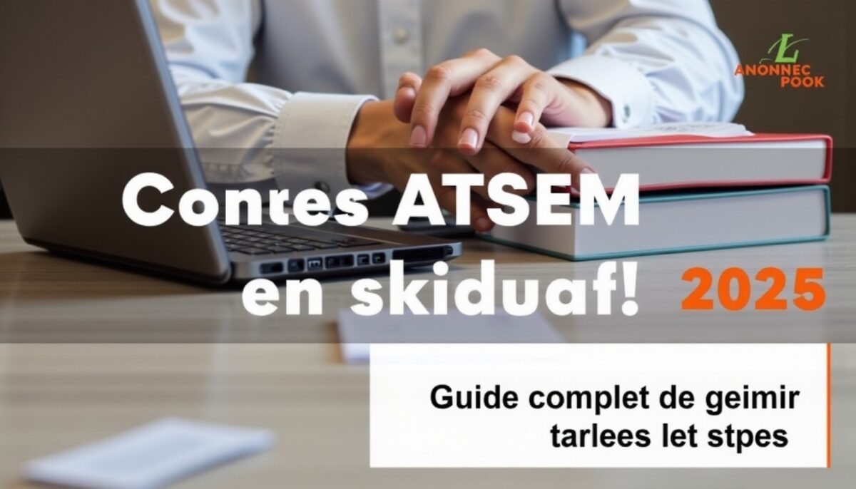Concours ATSEM 2025 : Guide complet pour réussir toutes les étapes